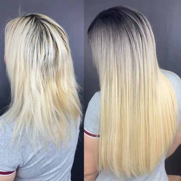 Extensiones con corrección de color.