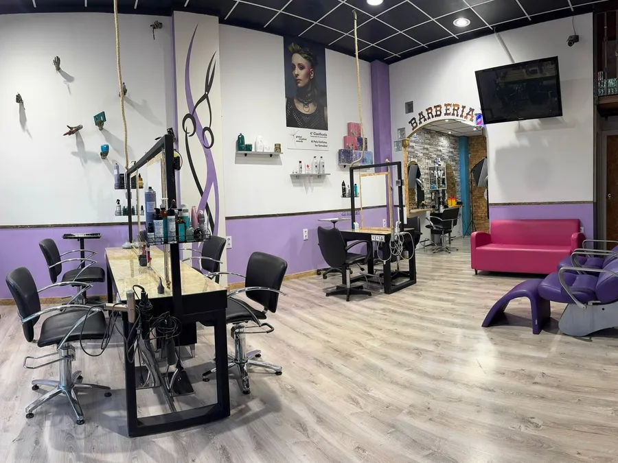Interior del salón Al Pelo Estilistas