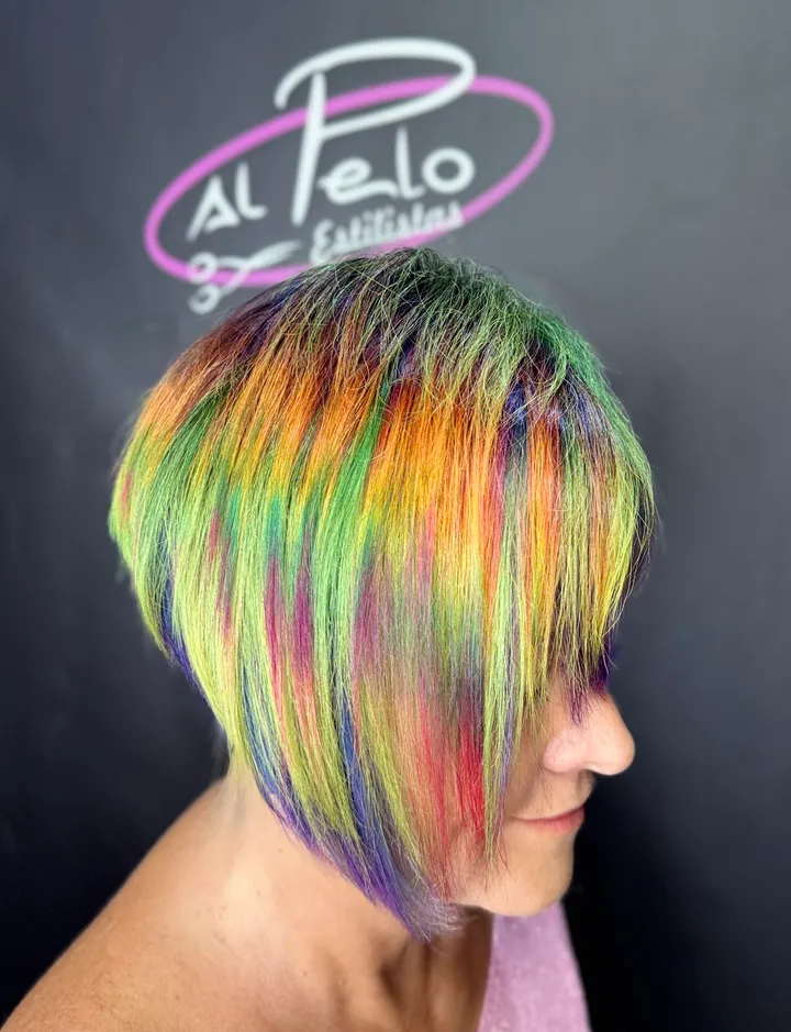 Color fantasía holográfico